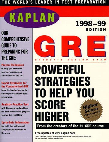 KAPLAN GRE 1998 1999 Serial Doc