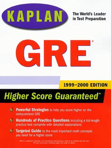 KAPLAN GRE 1999-2000 Annual Kindle Editon