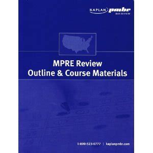 KAPLAN MPRE OUTLINE Ebook Reader