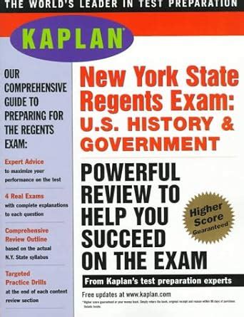 KAPLAN NEW YORK STATE REGENTS EXAM US HISTORY and GOVERNMENT Epub