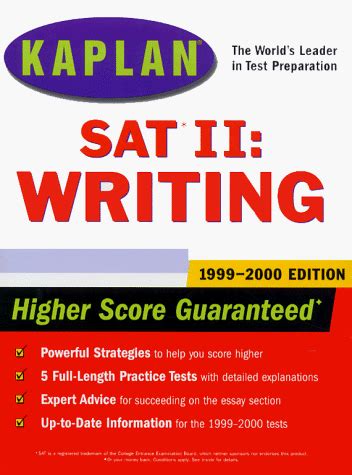 KAPLAN SAT II WRITING 1998 99 Serial Epub