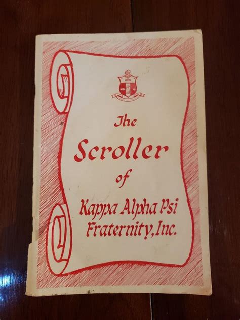 KAPPA ALPHA PSI SCROLLER MANUAL Ebook Reader