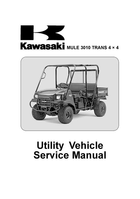 KAWASAKI MULE SERVICE MANUAL Ebook PDF