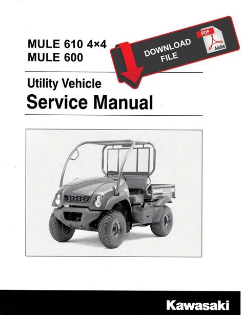 KAWASAKI MULE SERVICE MANUAL Ebook PDF