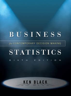 KEN BLACK BUSINESS STATISTICS SOLUTIONS PDF 7TH EDITION Ebook Epub
