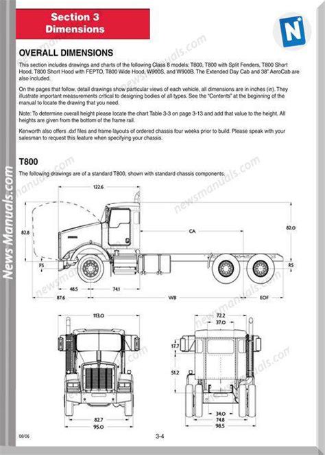 KENWORTH T800 SERVICE MANUAL Ebook Doc