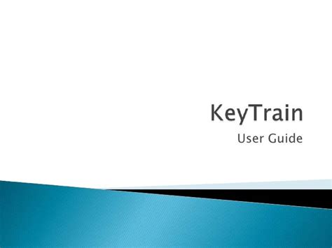 KEYTRAIN ANSWER KEY Ebook Kindle Editon