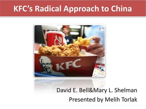 KFCs Radical Approach to China PDF Book Doc
