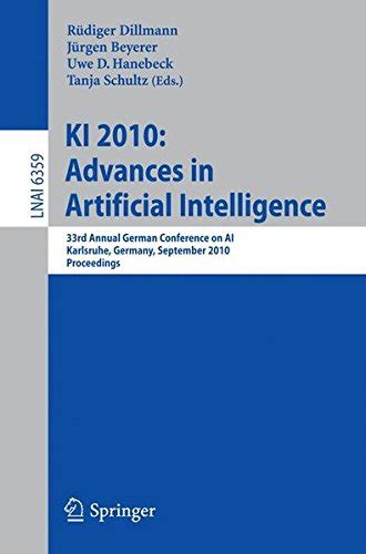 KI 2010 Advances in Artificial Intelligence Reader