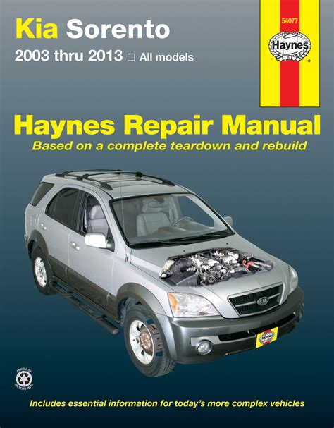 KIA SORENTO REPAIR MANUAL Ebook Reader