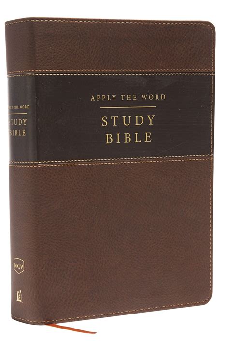 KJV Apply the Word Study Bible Large Print Leathersoft Pink Cream Indexed Red Letter Edition Live in His Steps Doc
