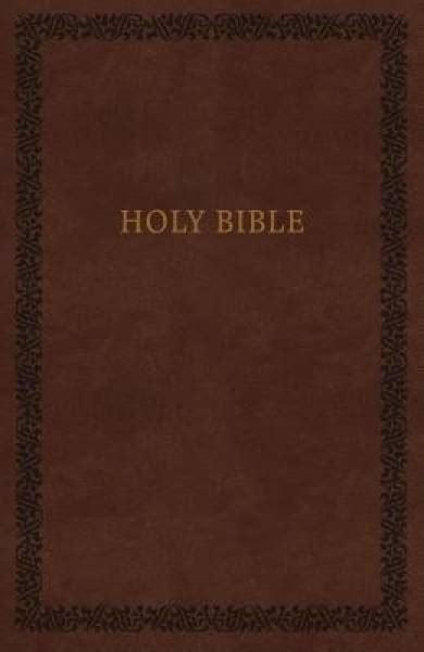 KJV Holy Bible Soft Touch Edition Leathersoft Brown Comfort Print PDF