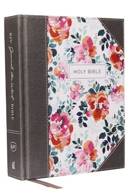 KJV Journal the Word Reference Bible Cloth over Board Brown Red Letter Edition Comfort Print Let Scripture Explain Scripture Reflect on What You Learn Reader
