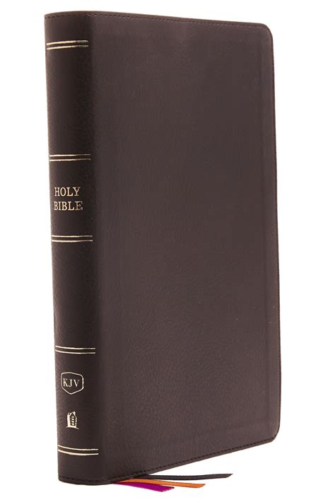 KJV Minister s Bible Leathersoft Black Comfort Print Kindle Editon