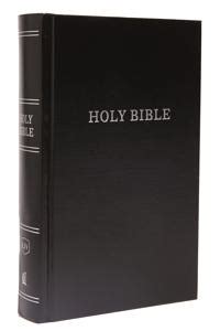 KJV Pew Bible Large Print Hardcover Black Red Letter Edition Comfort Print Kindle Editon