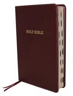 KJV Thinline Bible Standard Print Leathersoft Burgundy Indexed Red Letter Edition Comfort Print Kindle Editon