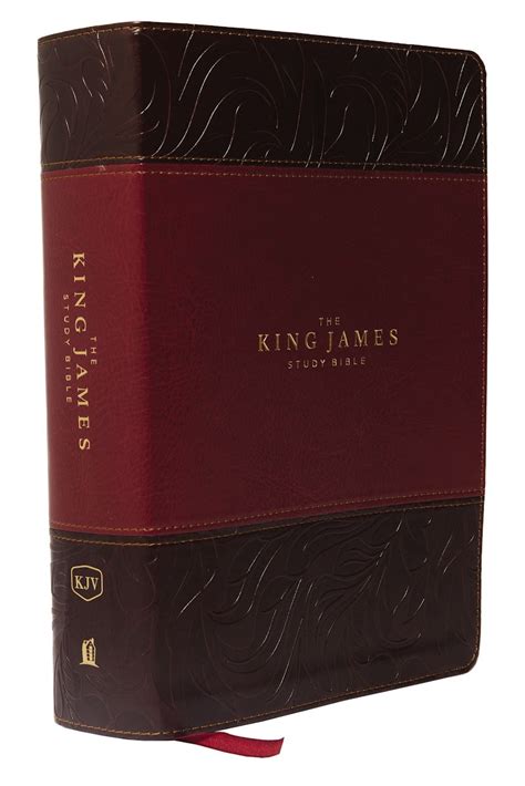 KJV Thinline Bible Standard Print Leathersoft Burgundy Red Letter Edition Comfort Print Kindle Editon