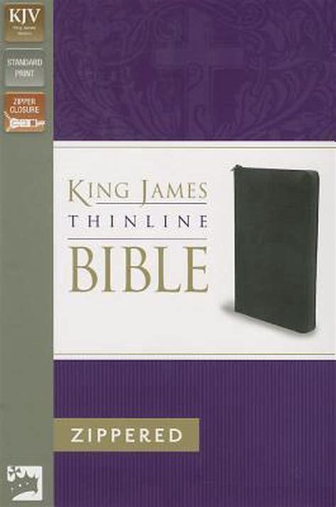 KJV Thinline Reference Bible Bonded Leather Black Red Letter Edition Comfort Print Kindle Editon