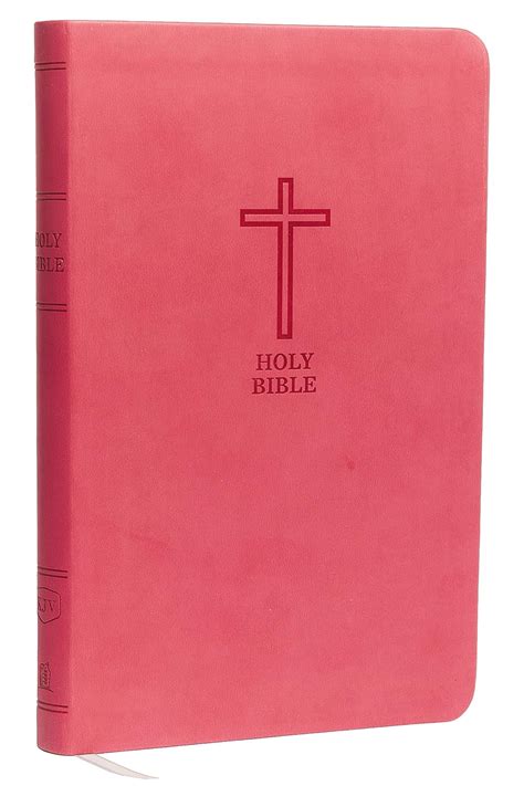 KJV Value Thinline Bible Compact Leathersoft Pink Red Letter Edition Comfort Print PDF