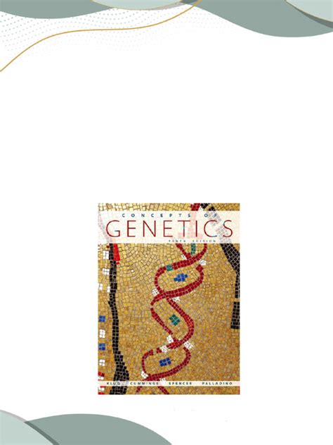 KLUG CONCEPTS OF GENETICS 10TH EDITION Ebook Epub