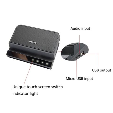 KMASHI Wireless Bluetooth Ultra portable Powerful Doc