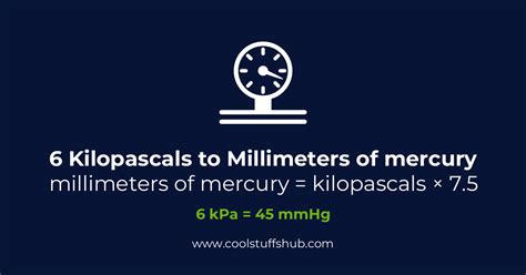 KPa to mmHg Calculator: Convert Kilopascals to Millimeters of Mercury