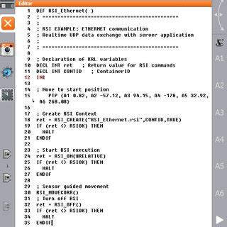 KRL (KUKA Robot Language)