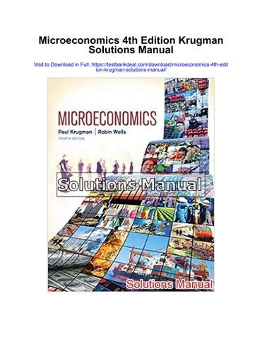 KRUGMAN AP MICROECONOMICS SOLUTIONS SECTION 13 Ebook Kindle Editon