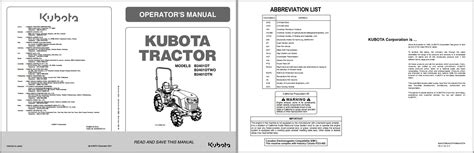 KUBOTA TRACTOR GL32 SERVICE MANUAL Ebook Kindle Editon