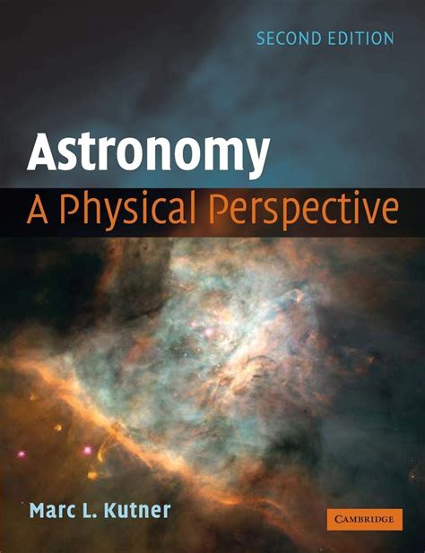 KUTNER ASTRONOMY A PHYSICAL PERSPECTIVE SOLUTION Ebook PDF