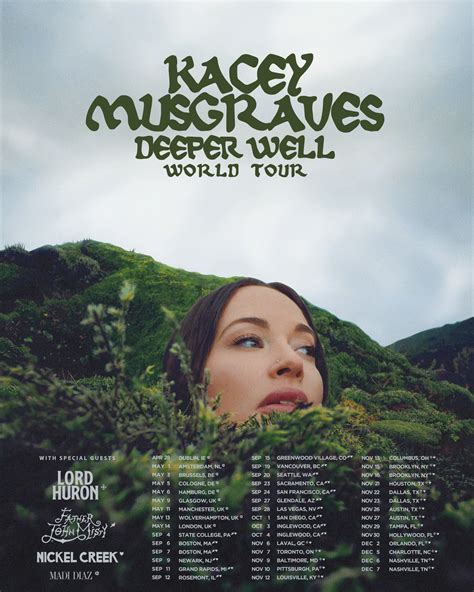 Kacey Musgraves' Deeper Well Tour Setlist: A Journey of Self-Discovery and Empowerment