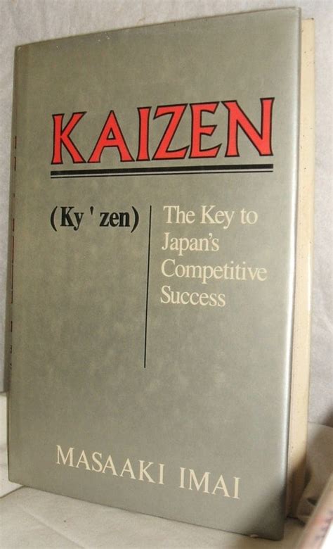 Kaizen The Key to Japans Competitive Success Ebook Doc