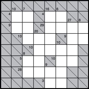 Kakuro Easy Printable