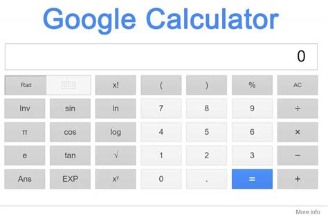 Kalkulator Google Online: Your Go-to Solution for Complex Calculations