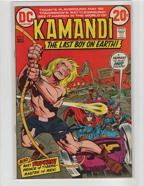 Kamandi The Last Boy On Earth 4 Reader