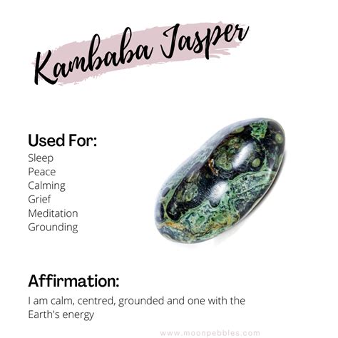 Kambaba Jasper: A Stone of Tranquility and Transformation