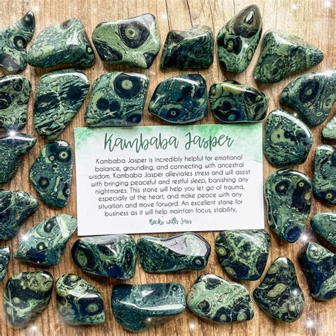 Kambaba Jasper Properties: A Stone of Tranquility and Healing