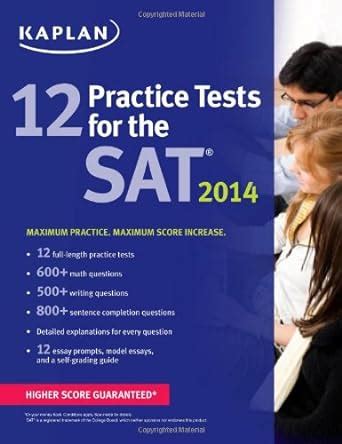 Kaplan 12 Practice Tests for the SAT 2014 Kaplan Test Prep Kindle Editon