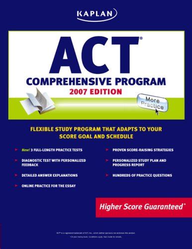 Kaplan ACT 2007 Comprehensive Program Doc