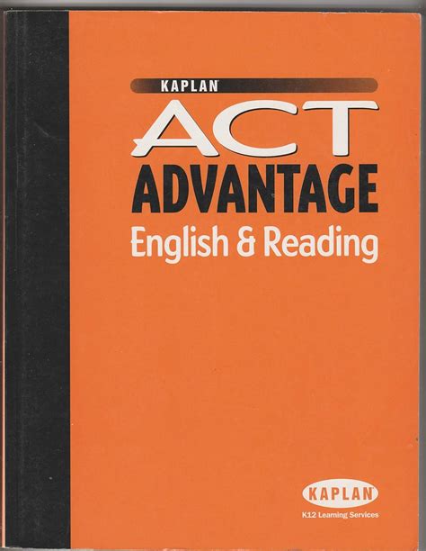 Kaplan ACT Advantage English and Reading Includes practice tests Kindle Editon
