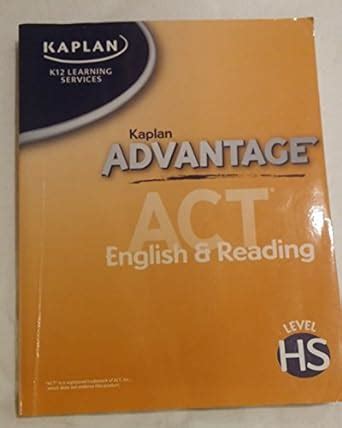 Kaplan Advantage Act English And Answers Kindle Editon