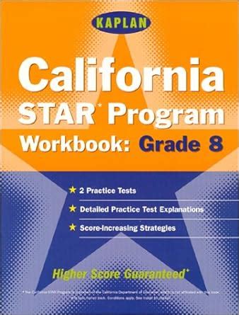 Kaplan California Star Program Workbook Grade 8 Reader