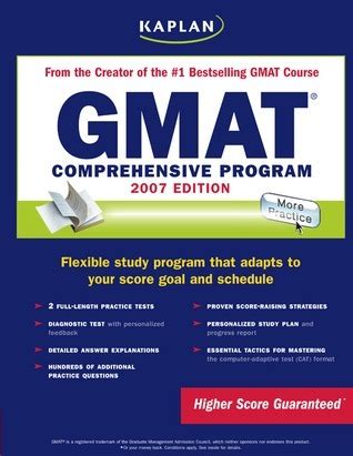 Kaplan GMAT 2007 Comprehensive Program Epub
