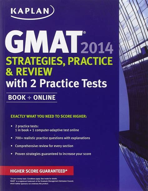 Kaplan GMAT 2014 Strategies Practice and Review with 2 Practice Tests book online Doc