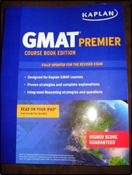 Kaplan GMAT Course Book Kindle Editon