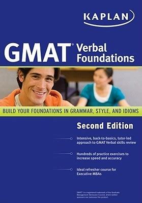 Kaplan GMAT Verbal Foundations Reader