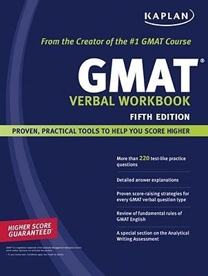 Kaplan GMAT Verbal Workbook 4th Edition Doc