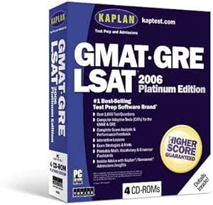 Kaplan Gmat gre lsat Platinum Edition 2006 Reader