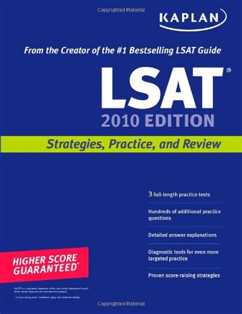 Kaplan LSAT 2010 Edition Strategies Practice and Review PDF