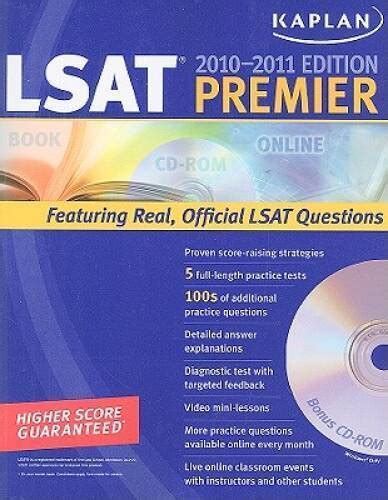 Kaplan LSAT 2010-2011 Premier with CD-ROM Kaplan LSAT Premier Program W CD Kindle Editon